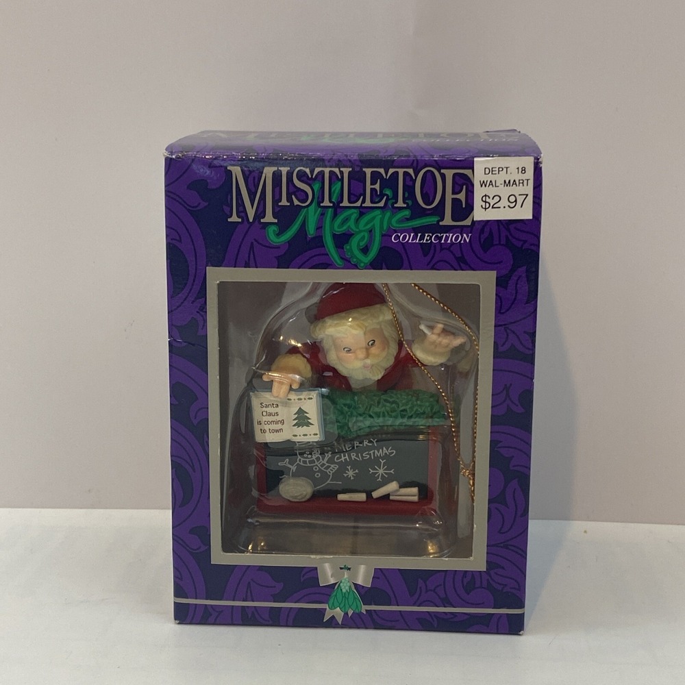 Mistletoe Magic Collection Christmas Tree Ornament Santa Claus